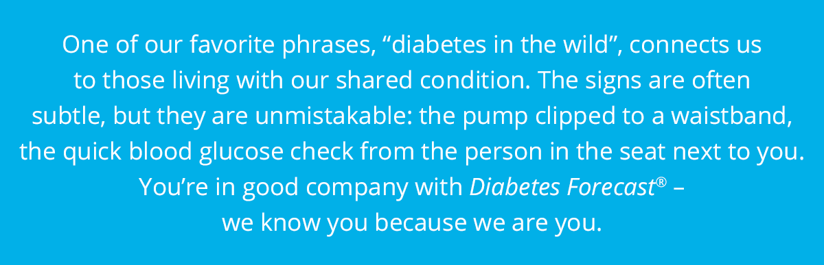 Diabetes in the wild