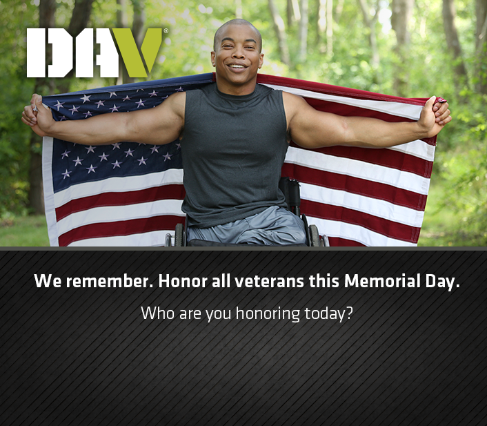 Memorial Day Salute of veterans
